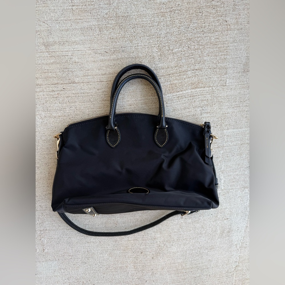 Vintage Dooney & Bourke Black Bag Purse - Picture 1 of 5